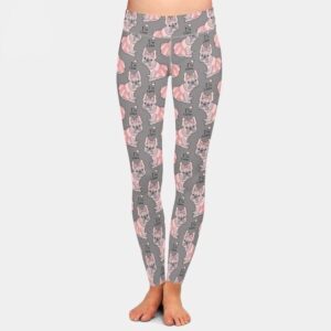 Bouledogue Avenue Leggings Femme Décor Bouledogue Français