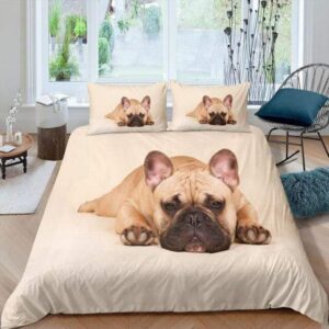 Bouledogue Avenue Pour Humains 2 / Super King260x220 Linge de lit - Bouledogue français