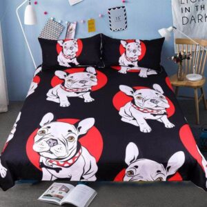 Bouledogue Avenue Pour Humains Linge de lit - Bouledogue français