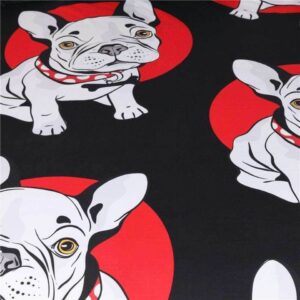 Bouledogue Avenue Pour Humains Linge de lit - Bouledogue français