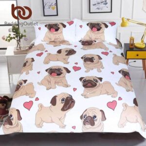 Bouledogue Avenue Pour Humains Linge de lit - Bouledogue français