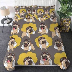 Bouledogue Avenue Pour Humains Linge de lit - Bouledogue français