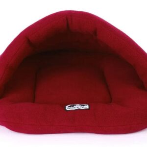 Lit Panier Cabane pour Bouledogue Pour Bouli Rouge / 28X38CM