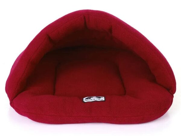 Lit Panier Cabane pour Bouledogue Pour Bouli Rouge / 28X38CM