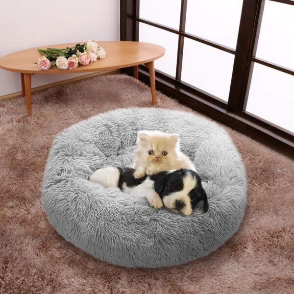 Bouledogue Avenue Lit Pouf en Peluche