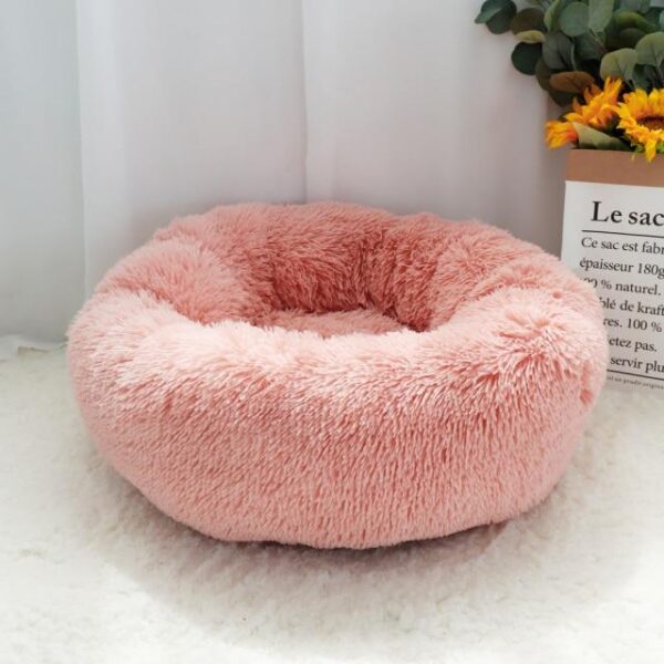 Bouledogue Avenue Pink / Diameter 70cm / SPAIN Lit Pouf en Peluche