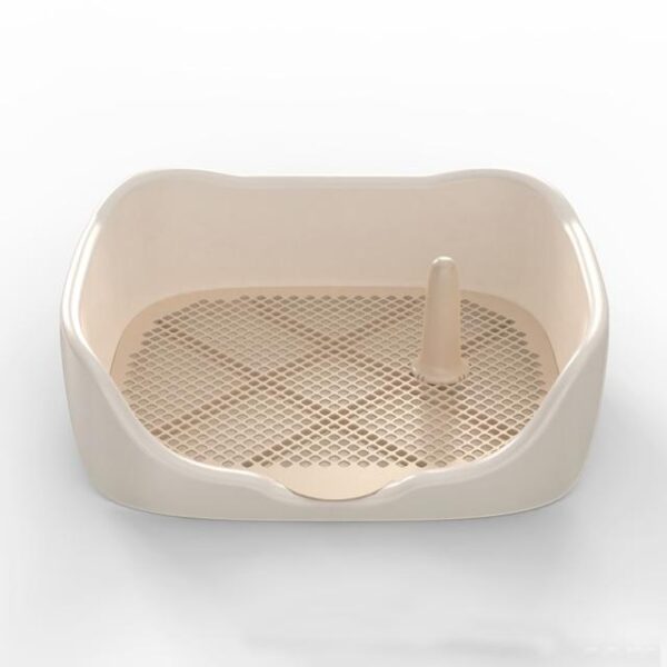 Bouledogue Avenue Pour Bouli Blanc / L Litière Pratique pour Bouledogue à fond amovible