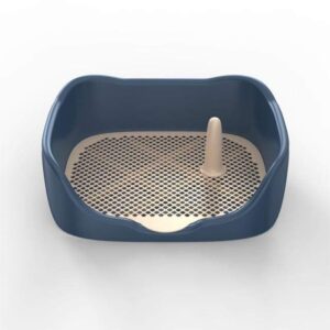Bouledogue Avenue Pour Bouli Bleu / L Litière Pratique pour Bouledogue à fond amovible