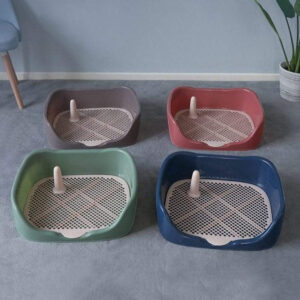 Bouledogue Avenue Pour Bouli Litière Pratique pour Bouledogue à fond amovible