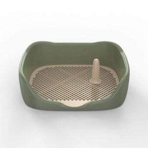Bouledogue Avenue Pour Bouli Vert / L Litière Pratique pour Bouledogue à fond amovible
