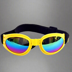 Lunettes de Soleil Pour Chien Pour Bouli Jaune