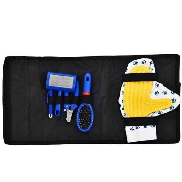 Bouledogue Avenue Malette 5 Pièces pour la Toilette de votre Chien