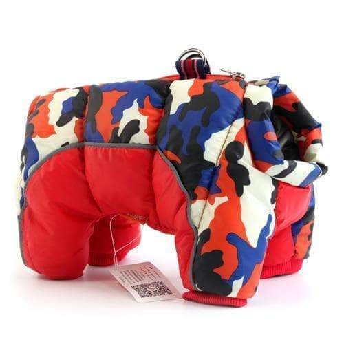Bouledogue Avenue Pour Bouli Rouge / XXXL Manteau Bouledogue Francais (Hiver 2020 / 2021)
