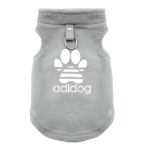 Manteau en Polaire Adidog pour Bouledogue Français – Pull Chaud et Confortable pour Hiver Dog Apparel 5 / S