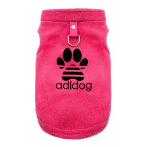 Manteau en Polaire Adidog pour Bouledogue Français – Pull Chaud et Confortable pour Hiver Dog Apparel 9 / S