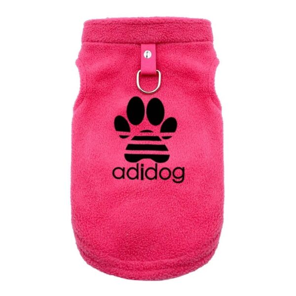 Manteau en Polaire Adidog pour Bouledogue Français – Pull Chaud et Confortable pour Hiver Dog Apparel 9 / S