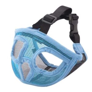 Bouledogue Avenue Pour Bouli Bleu / XXS (19-29cm) Muselière pour Bouledogue Français