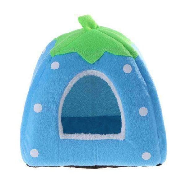 Bouledogue Avenue Pour Bouli Bleu Niche d'intérieur pliable - Fruits
