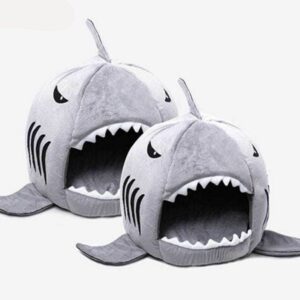 Bouledogue Avenue Panier Requin pour Chien