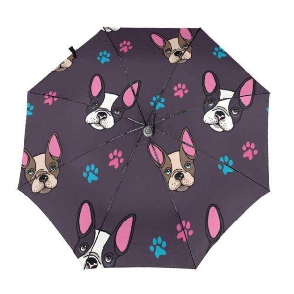Bouledogue Avenue Inside Print 5 Parapluie Décor Bouledogue