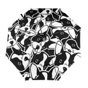 Bouledogue Avenue Inside Print Parapluie Décor Bouledogue