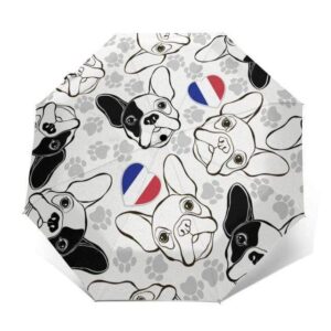 Bouledogue Avenue Outer Print 2 Parapluie Décor Bouledogue