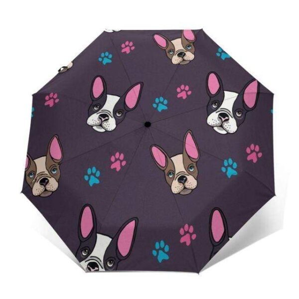 Bouledogue Avenue Outer Print 5 Parapluie Décor Bouledogue