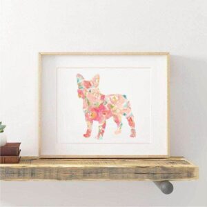 Bouledogue Avenue Pour Humains Peinture - Bouledogue français