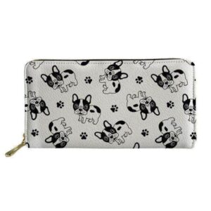 Bouledogue Avenue Pour Humains L4771Z21 Porte-monnaie - Bouledogue français
