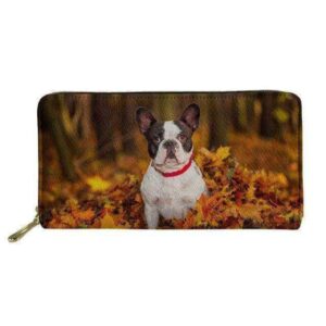 Bouledogue Avenue Pour Humains Z3222Z21 Porte-monnaie - Bouledogue français