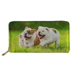 Bouledogue Avenue Pour Humains Z3223Z21 Porte-monnaie - Bouledogue français