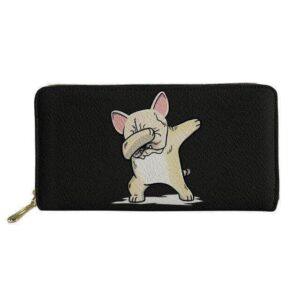 Bouledogue Avenue Pour Humains Z3861Z21 Porte-monnaie - Bouledogue français