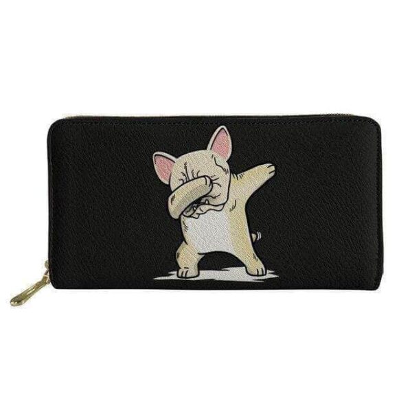 Bouledogue Avenue Pour Humains Z3861Z21 Porte-monnaie - Bouledogue français