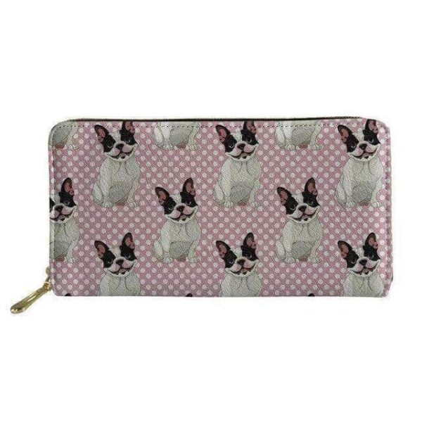 Bouledogue Avenue Pour Humains Z4217Z21 Porte-monnaie - Bouledogue français
