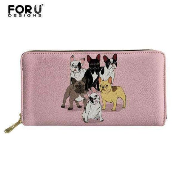 Bouledogue Avenue Pour Humains Z4232Z21 Porte-monnaie - Bouledogue français