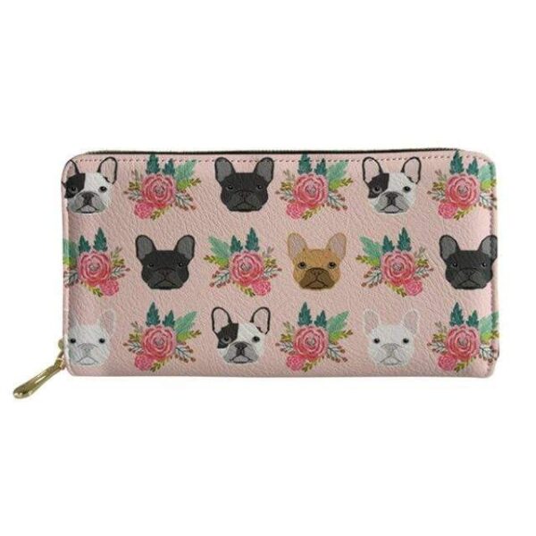Bouledogue Avenue Pour Humains ZJZ137Z21 Porte-monnaie - Bouledogue français