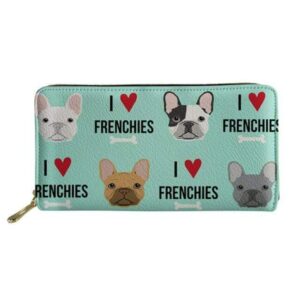 Bouledogue Avenue Pour Humains ZJZ140Z21 Porte-monnaie - Bouledogue français