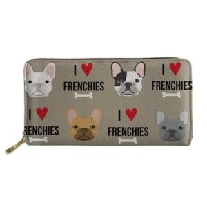 Bouledogue Avenue Pour Humains ZJZ141Z21 Porte-monnaie - Bouledogue français