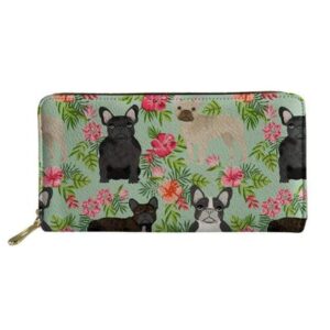 Bouledogue Avenue Pour Humains ZJZ144Z21 Porte-monnaie - Bouledogue français