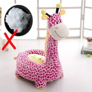 Bouledogue Avenue B-Petite-girafe Sans Coton Pouf Rigolo pour Chien
