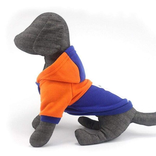 Bouledogue Avenue Pour Bouli Pull à Capuche Trois Bandes