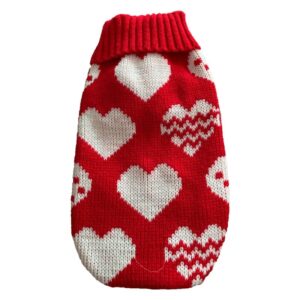 Pull d'Hiver en Laine Noël pour Bouledogue Français – Vêtement de Noël Chaud et Confortable