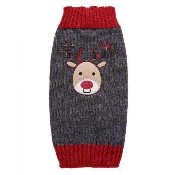Bouledogue Avenue 5 / XXS Pull de Noël pour Chien