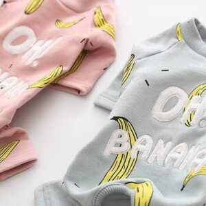 Pyjama D'hiver 'Oh Banana!' Pour Bouledogue francais Dog Apparel