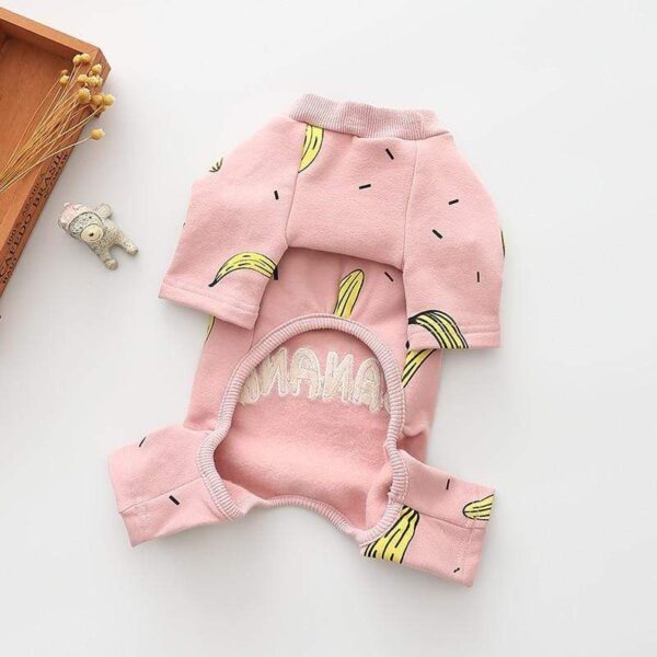 Pyjama D'hiver 'Oh Banana!' Pour Bouledogue francais Dog Apparel