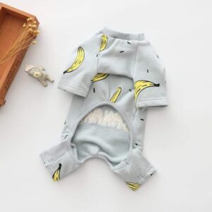 Pyjama D'hiver 'Oh Banana!' Pour Bouledogue francais Dog Apparel
