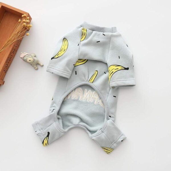 Pyjama D'hiver 'Oh Banana!' Pour Bouledogue francais Dog Apparel