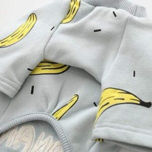 Pyjama D'hiver 'Oh Banana!' Pour Bouledogue francais Dog Apparel