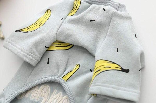Pyjama D'hiver 'Oh Banana!' Pour Bouledogue francais Dog Apparel