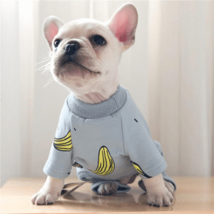 Pyjama D'hiver 'Oh Banana!' Pour Bouledogue francais Dog Apparel